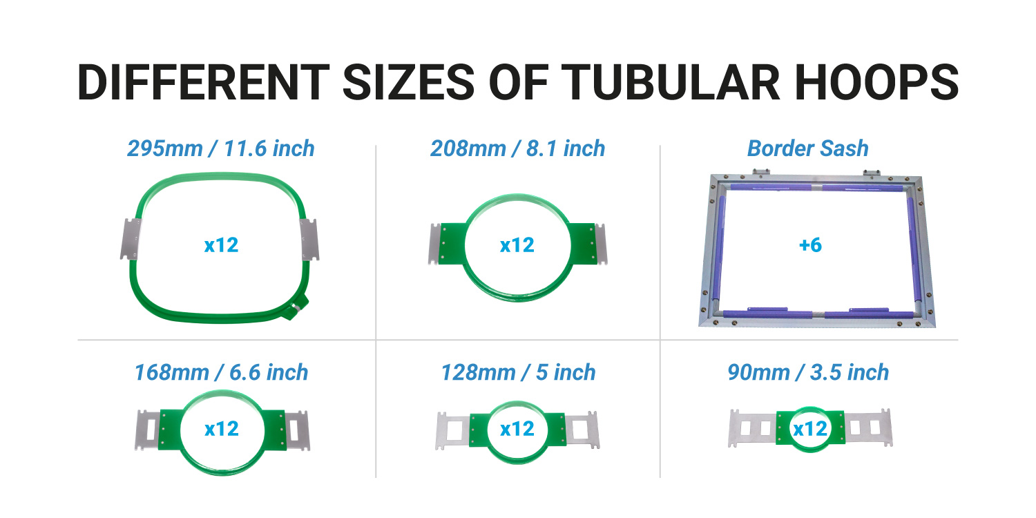 Butterfly B-1506-B-T Tubular Hoops